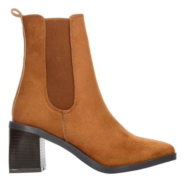 Botín Rivedy Dama Café Casual Para Mujer