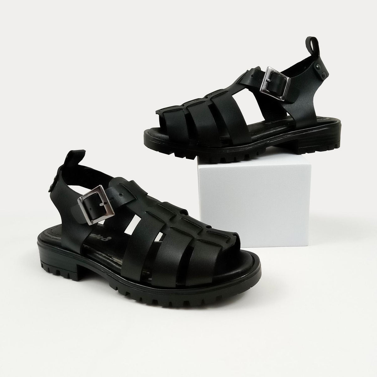 Sandalias Blasito Negro Para Niña [bla72], foto 7 de 7