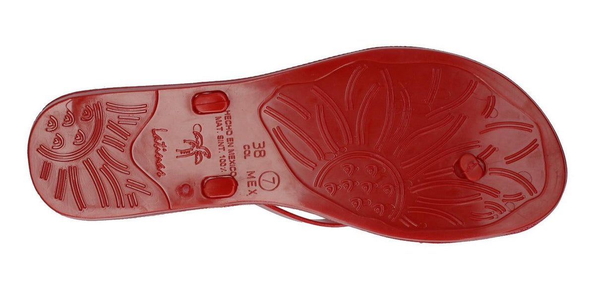Sandalias Ozono Para Mujer 593801-3 Rojo [ozo2686], foto 6 de 6