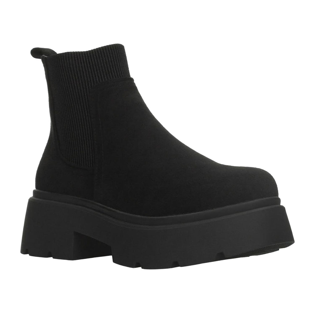 Botín Perugia Dama Negro Casual Plataforma Slip On Mujer, foto 2 de 10