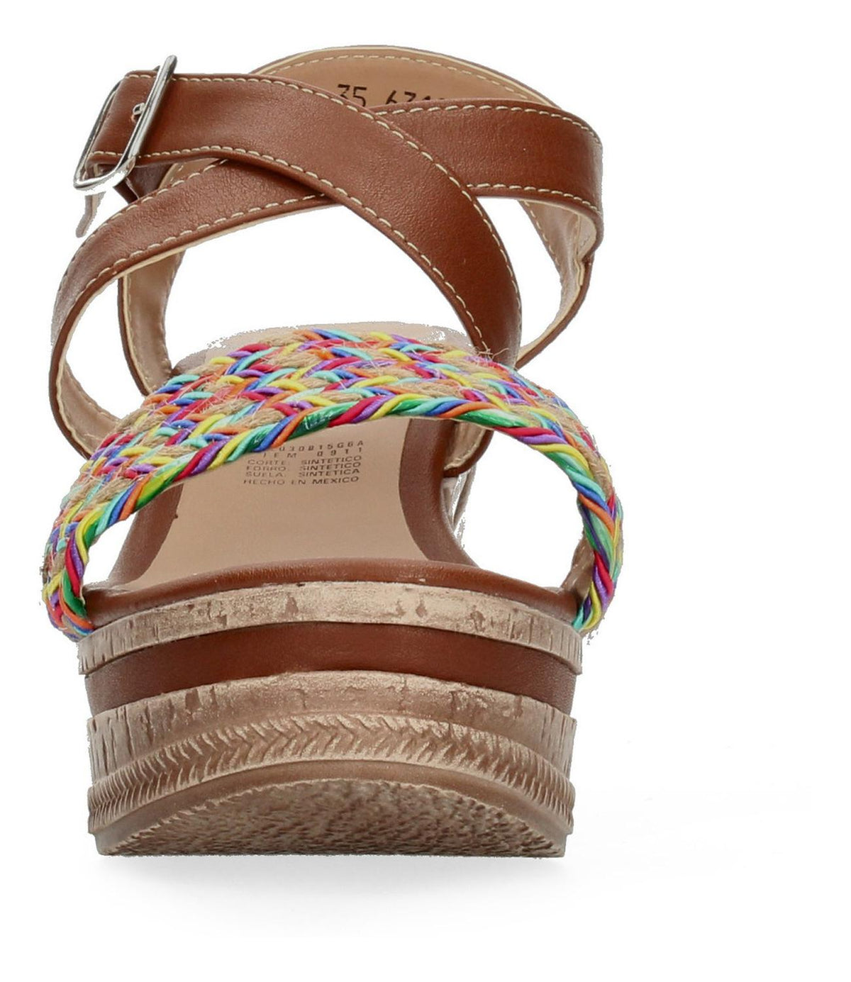 Sandalias Perez Lete Para Mujer 63183 Cafe [plt267], foto 6 de 10