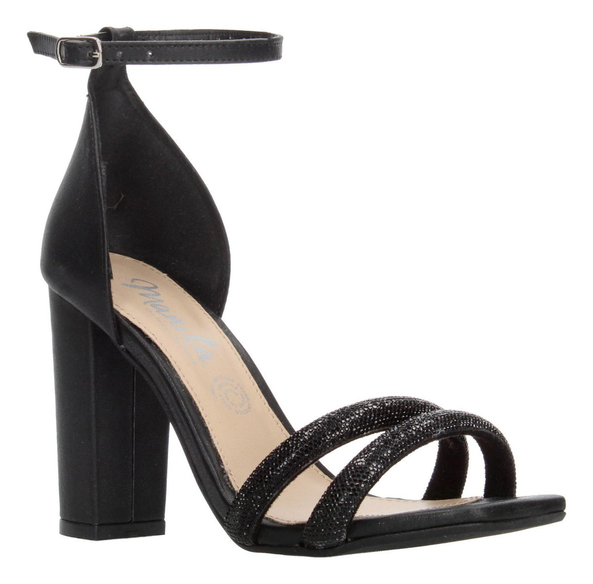 Sandalias De Fiesta Manila Negro Para Mujer [mla381], foto 3 de 10