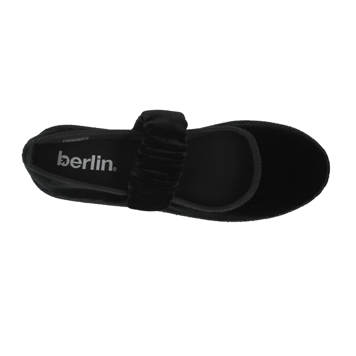 Flats Berlin Dama Negro Casual Gamuza Cómodo Mujer, foto 8 de 10