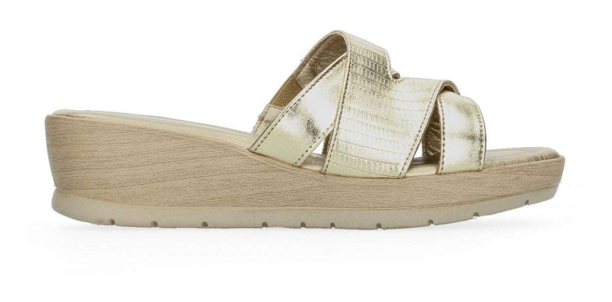 Sandalias Green Love Para Mujer 92082 Dorado [gre41], foto 3 de 10