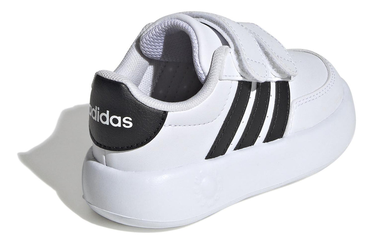 Tenis Niño Toddler adidas Breaknet 2.0 Blanco Negro Casual Cómodo Ligero Original Sneakers, foto 3 de 10