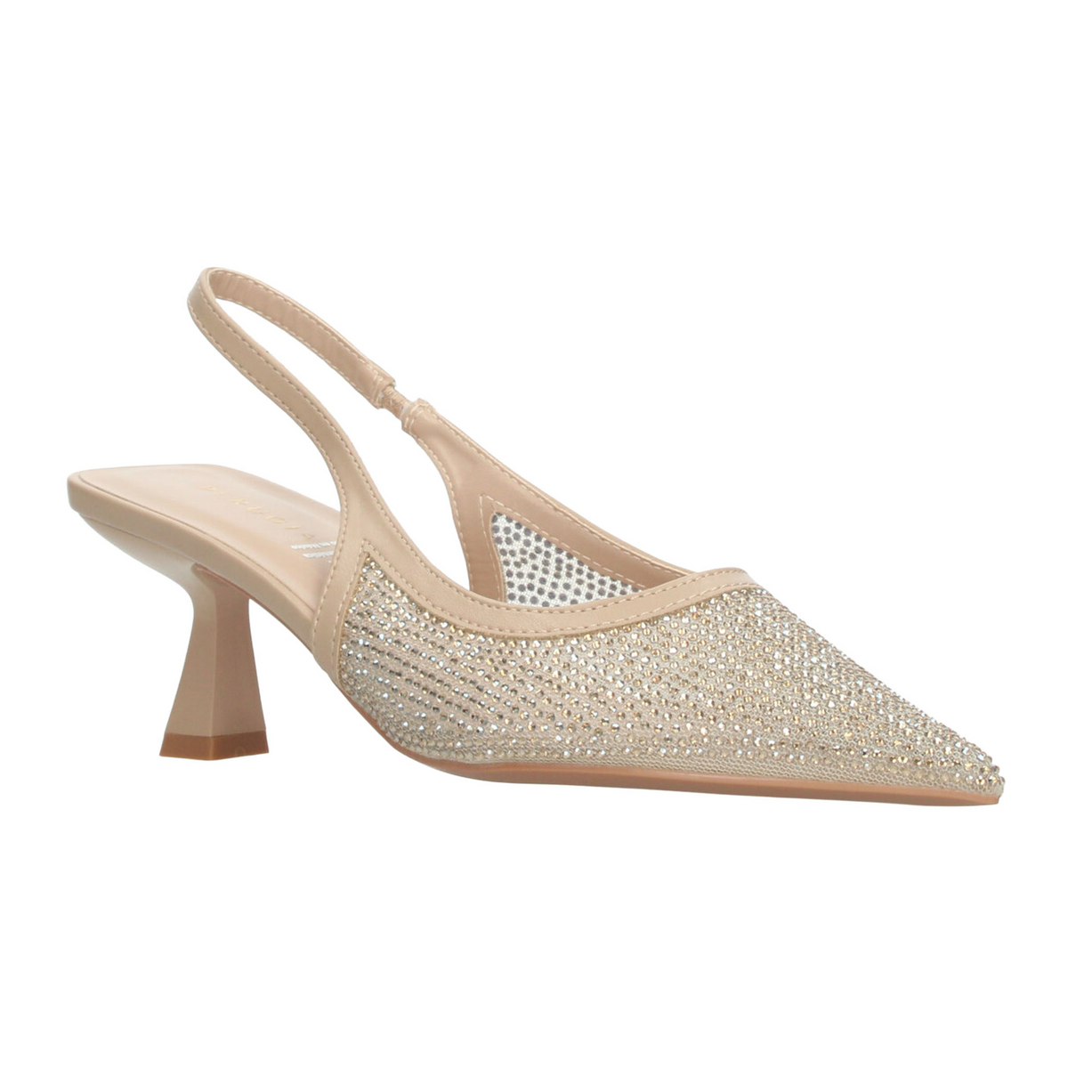 Zapatilla Perugia Dama Nude Fiesta Slingback Tacón Mujer, foto 2 de 10