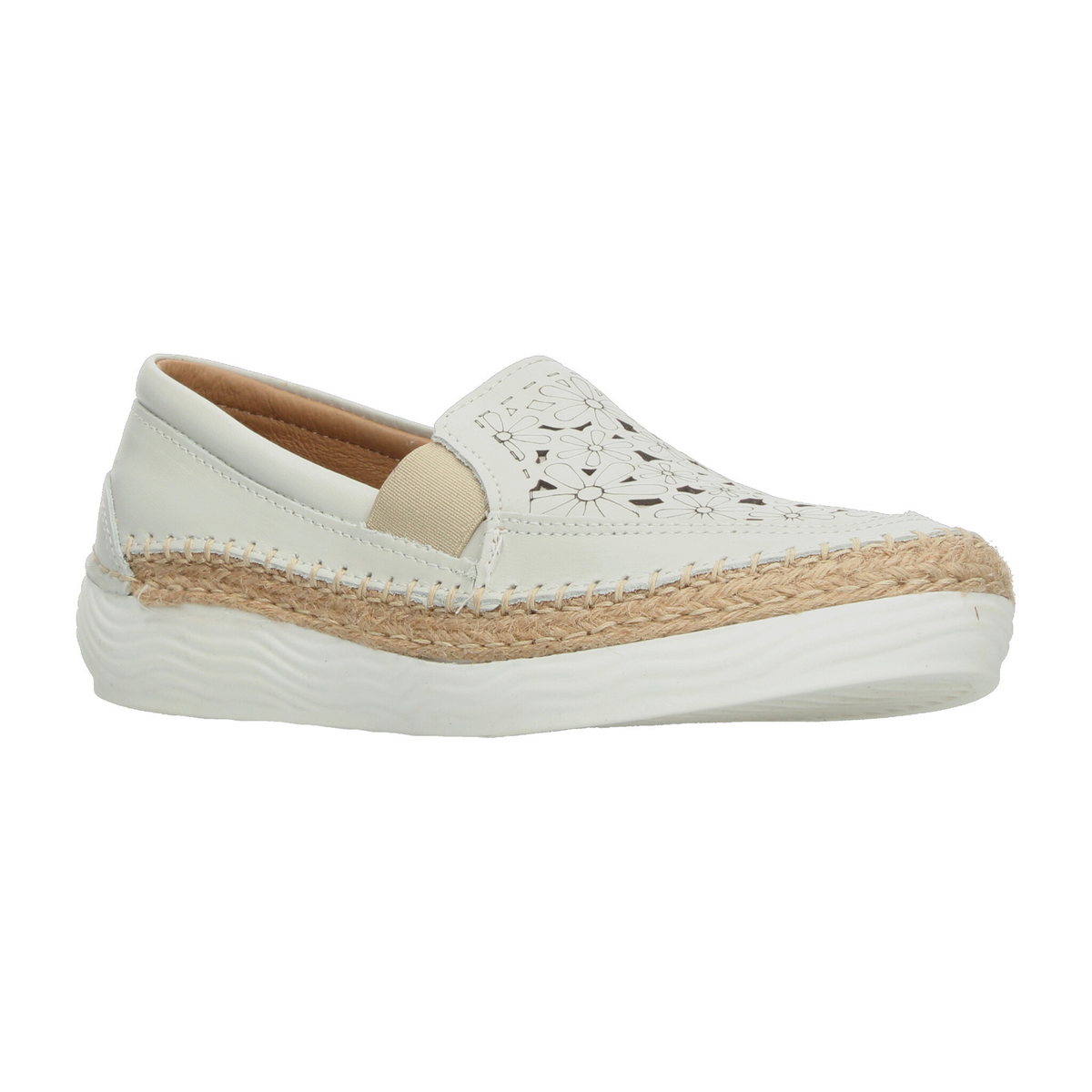 Zapato Lobo Solo Dama Blanco Confort Para Mujer, foto 2 de 10