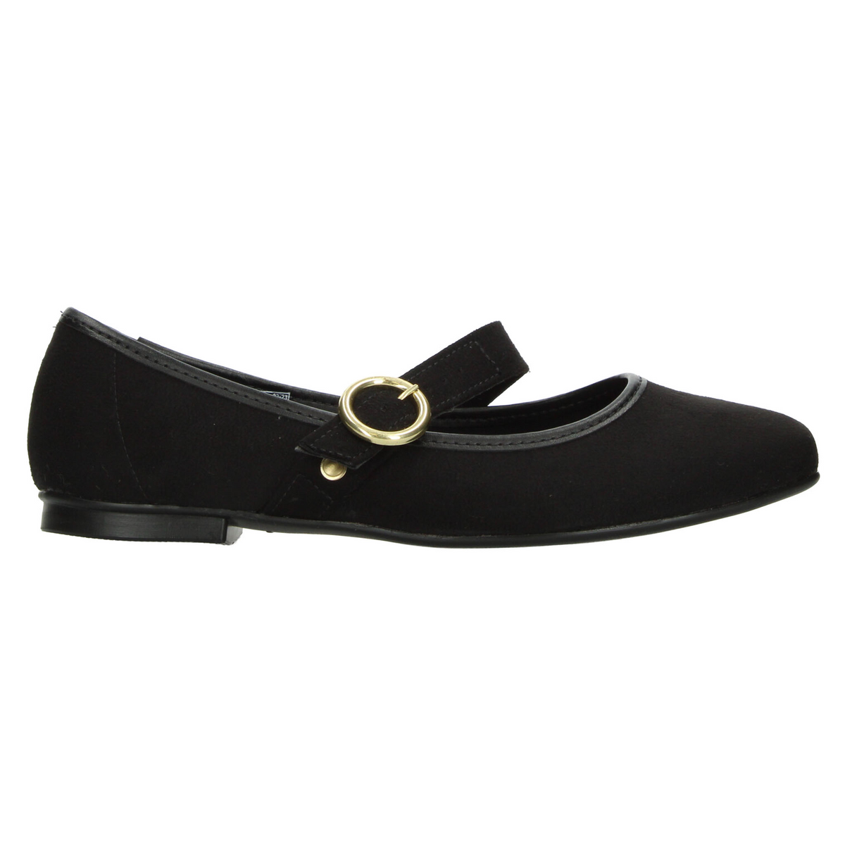 Flats Moleca Dama Negro Casual Mary Jane Hebilla Mujer, foto 10 de 10