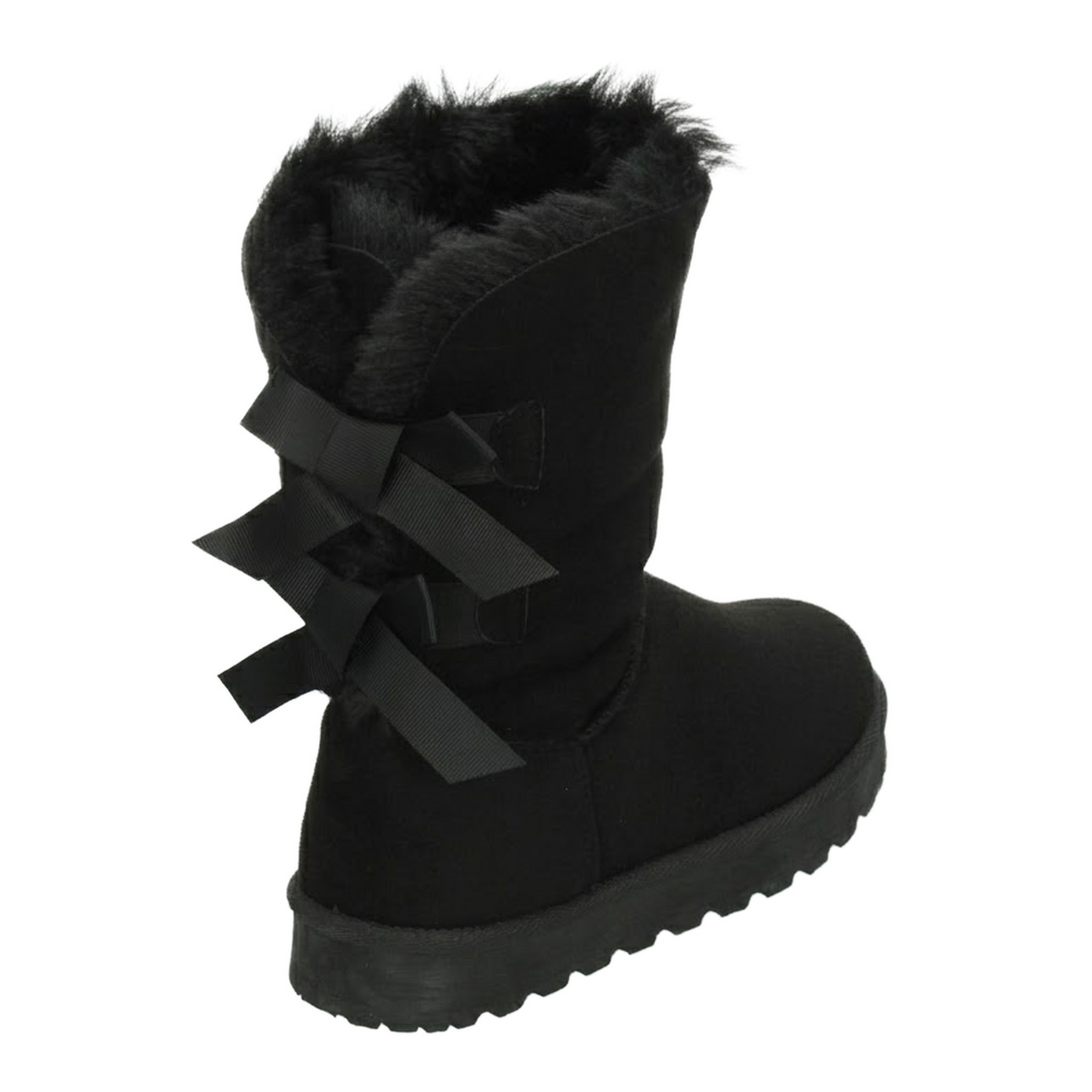 Botas Berlin Dama Negro Casual Invierno Peluche Mujer, foto 3 de 10