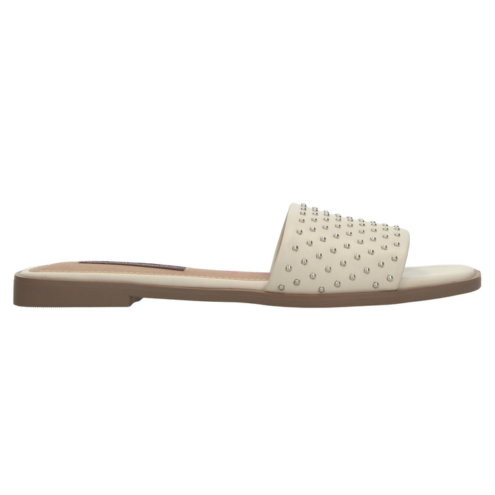 Sandalias Salamandra Dama Beige Casual Para Mujer