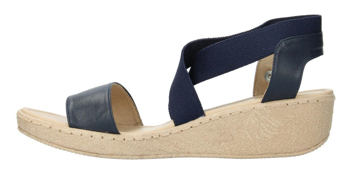 Sandalias Perez Lete Para Mujer 63093 Azul Marino [plt195], foto 2 de 6