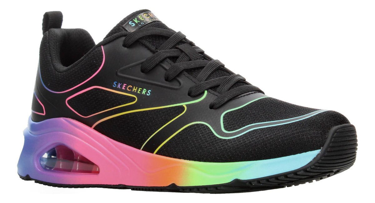 Tenis Skechers Mujer Rainbow Roads Color Negro Para Dama, foto 2 de 10