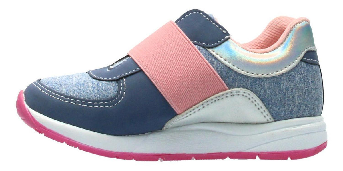 Tenis Minipapos Para Niña 57325-3 Azúl [mnp201], foto 2 de 6