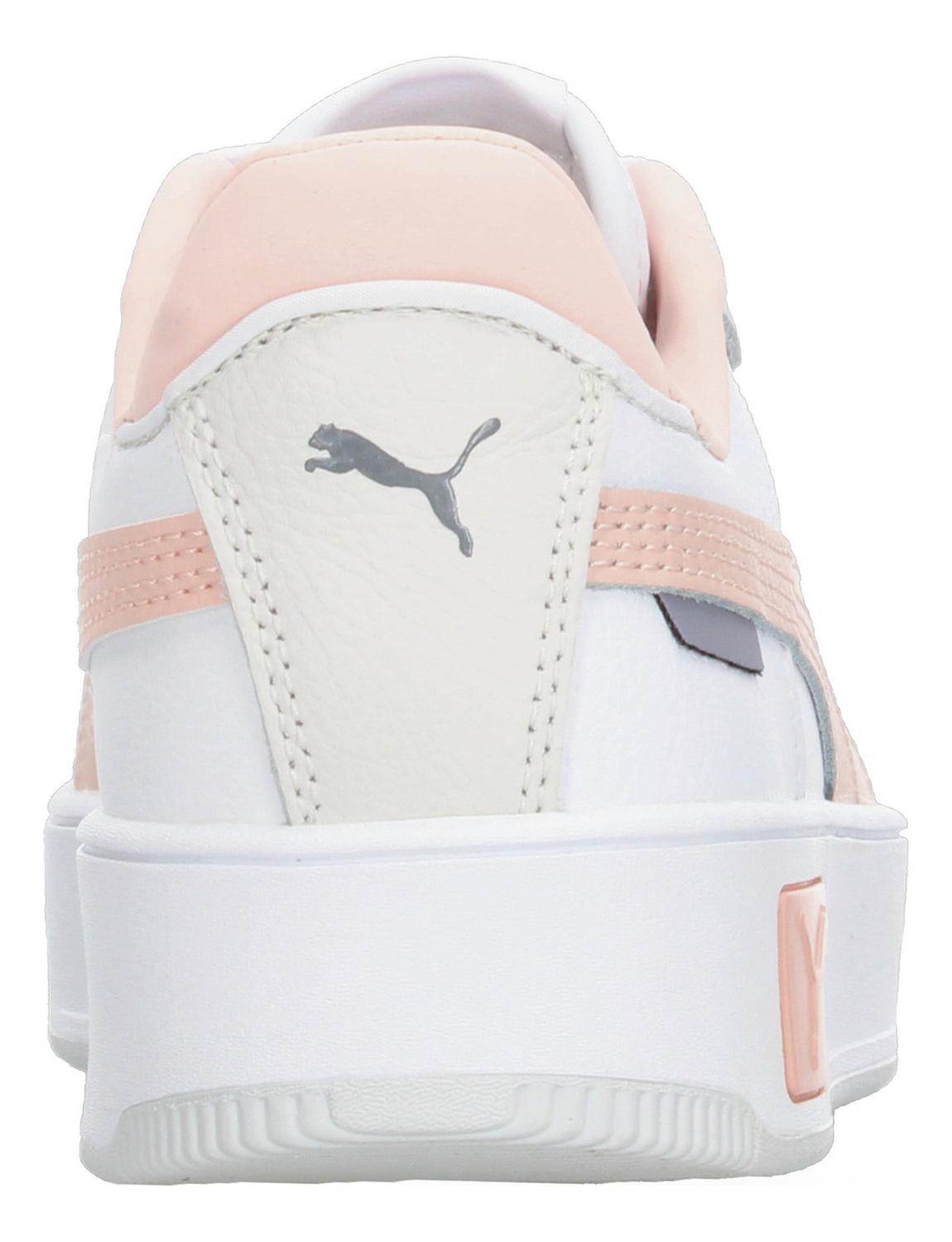Tenis Puma Carina Strert Blanco Con Plataforma Para Mujer Jr, foto 7 de 8