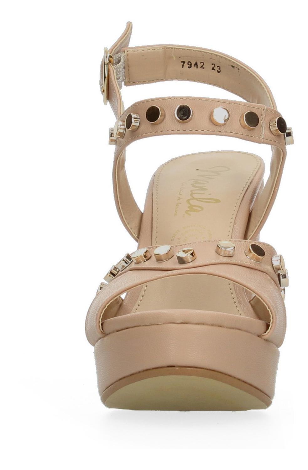Zapatillas Manila Para Mujer M-7942 Piel [mla334], foto 6 de 10