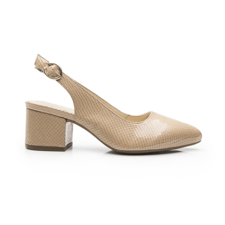 Zapatillas Flexi Dama Beige Confort Para Mujer