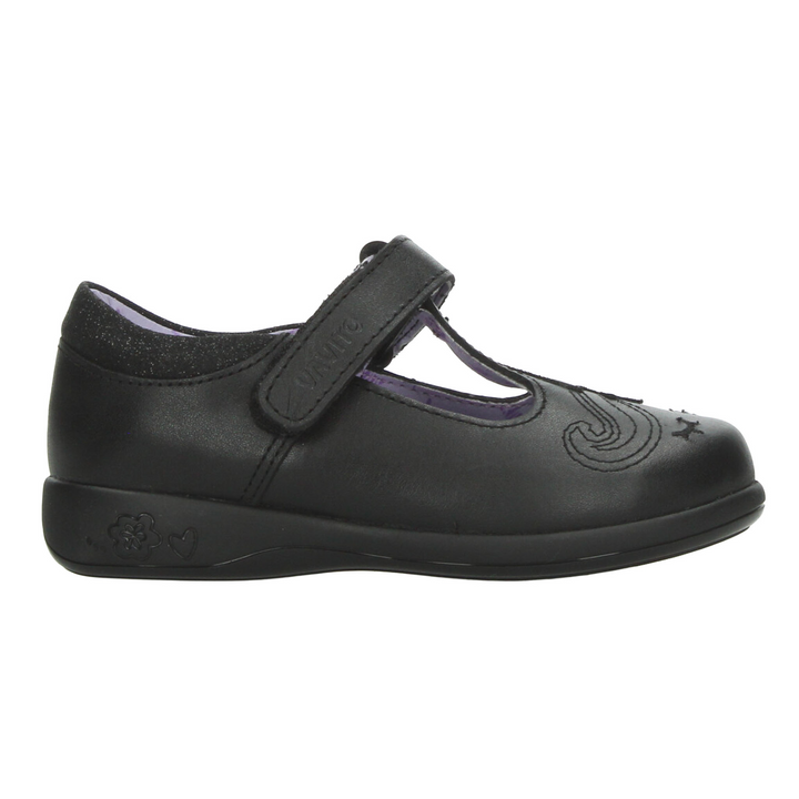 Zapato Escolar Vavito Niña Negro Escolar Infantil T15-18