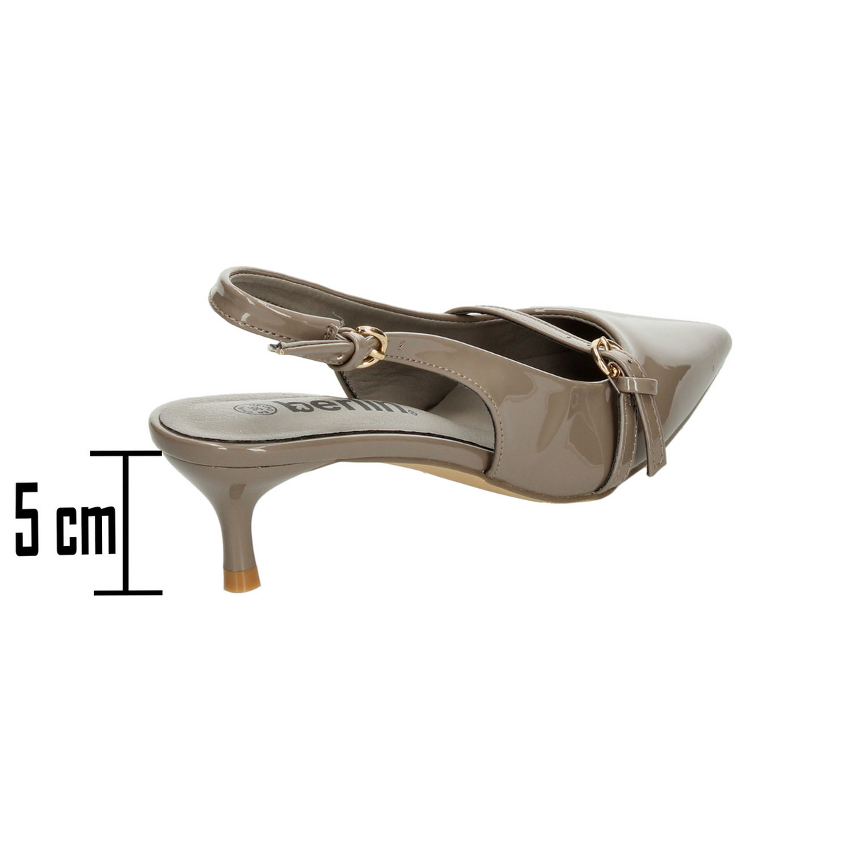 Zapatillas Berlin Dama Café Formal Para Mujer, foto 3 de 10