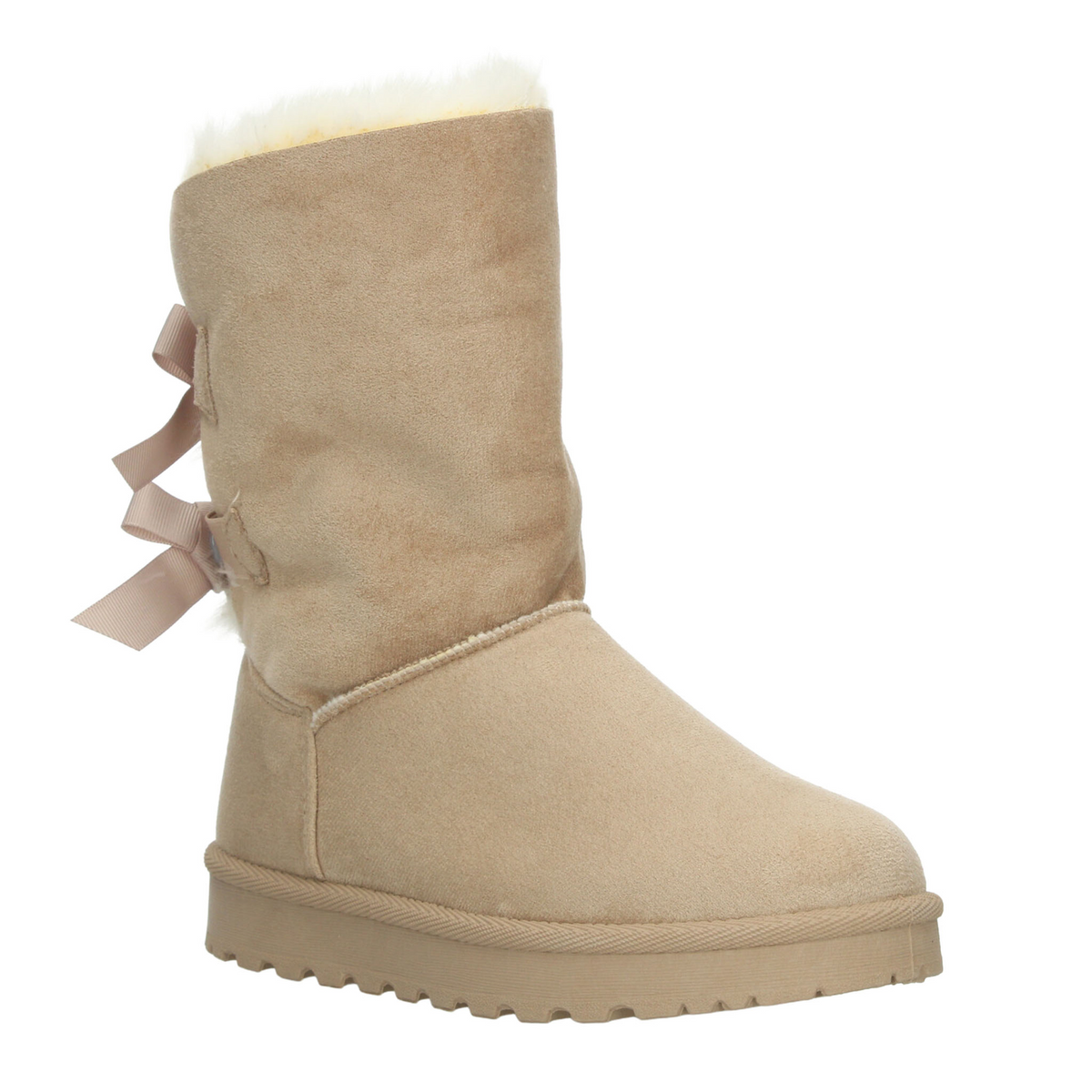 Bota Berlin Dama Beige Casual Peluche Cómodo Mujer, foto 2 de 10