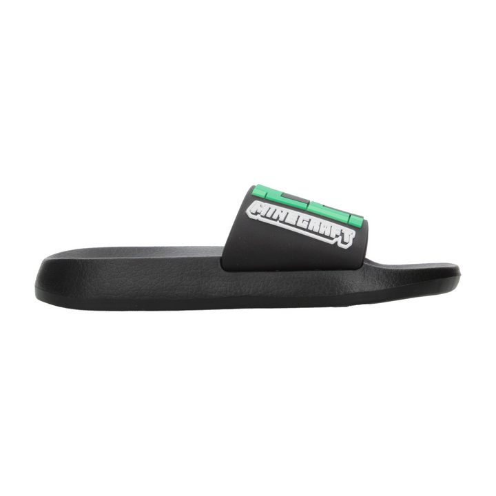 Sandalias Minecraft Negro para Niño [MIF35]