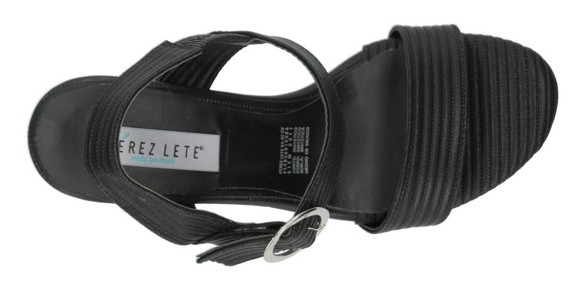 Sandalias Perez Lete Para Mujer 23002 Negro [plt271], foto 8 de 10