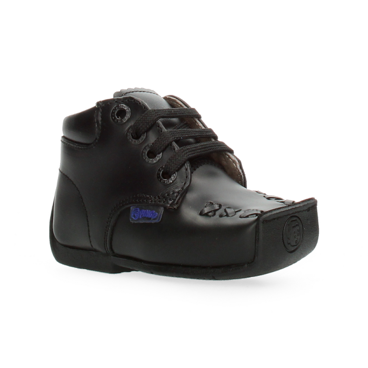 Zapato Pingo Niño Negro Cintas Primeros Pasos Gateador Casual Infantil T11-14, foto 3 de 10
