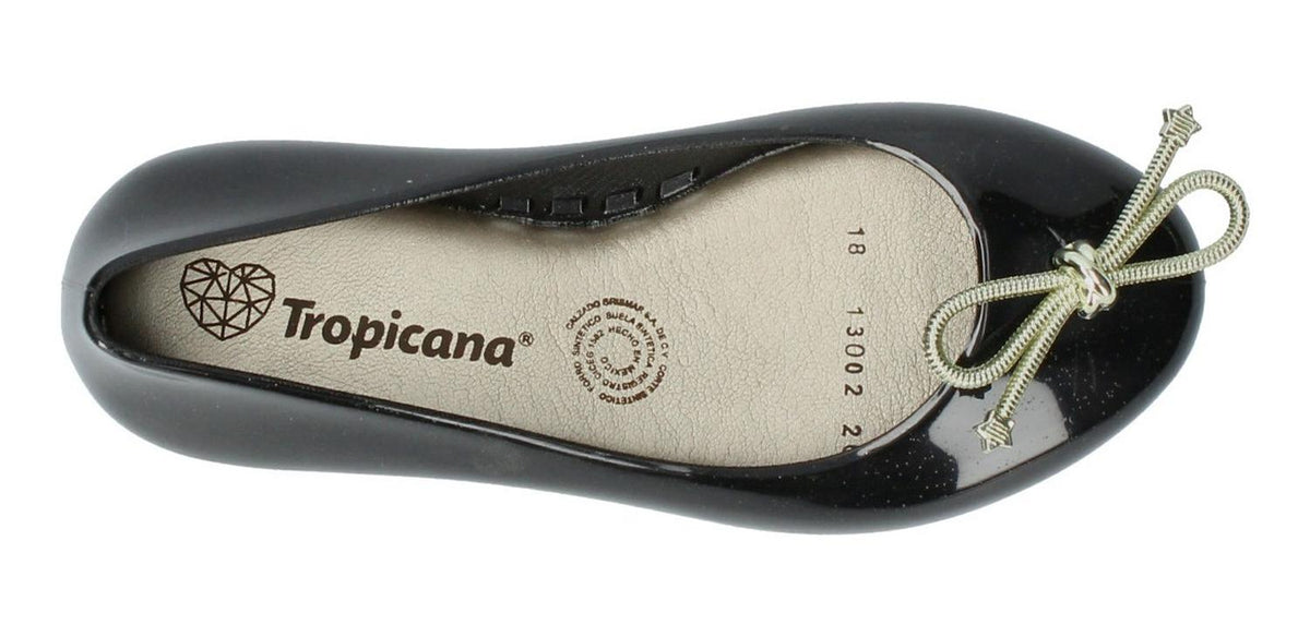 Balerina Flat Tropicana Para Niña 13002 Negro [tro1040], foto 5 de 6