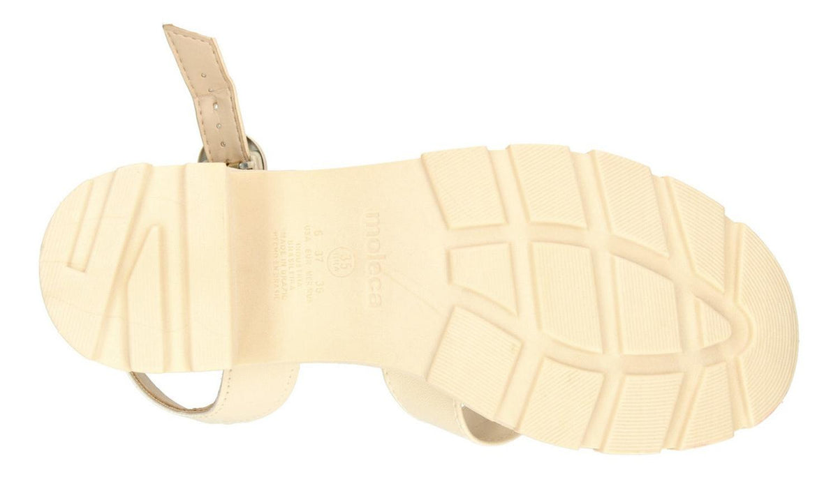 Sandalias Moleca Crema Para Mujer [mle21], foto 9 de 10