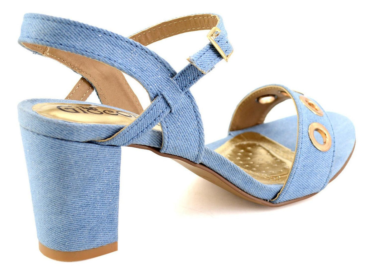 Sandalias Instinto Para Mujer 7216 Azul [ins83], foto 5 de 7