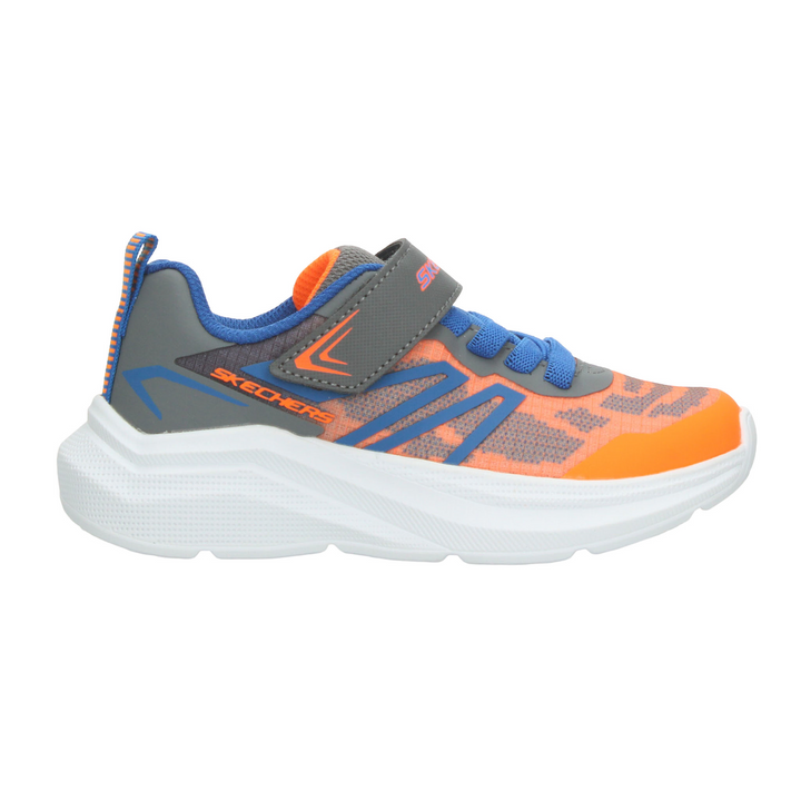 Tenis Skechers Microspec Velocity Niño Gris Deportivo Infantil T17-22