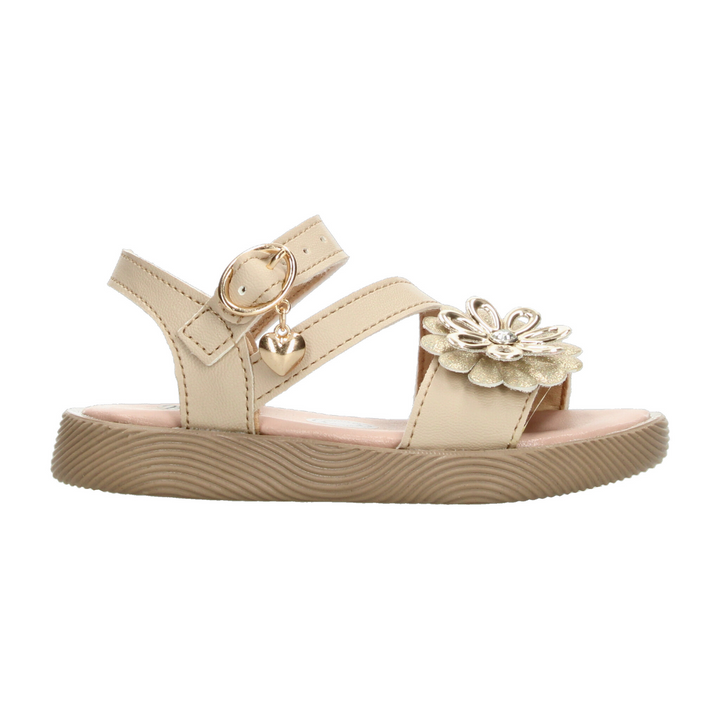 Sandalias Minipapos Niña Beige Casual Infantil T15-18