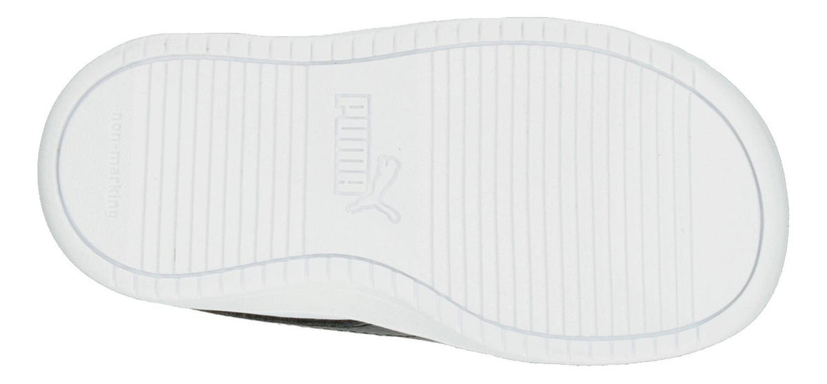 Tenis Para Niño Junior Puma Rickie V Originales Infantil Cómodo Casual Color Blanco Y Negro Deportiv, foto 9 de 10