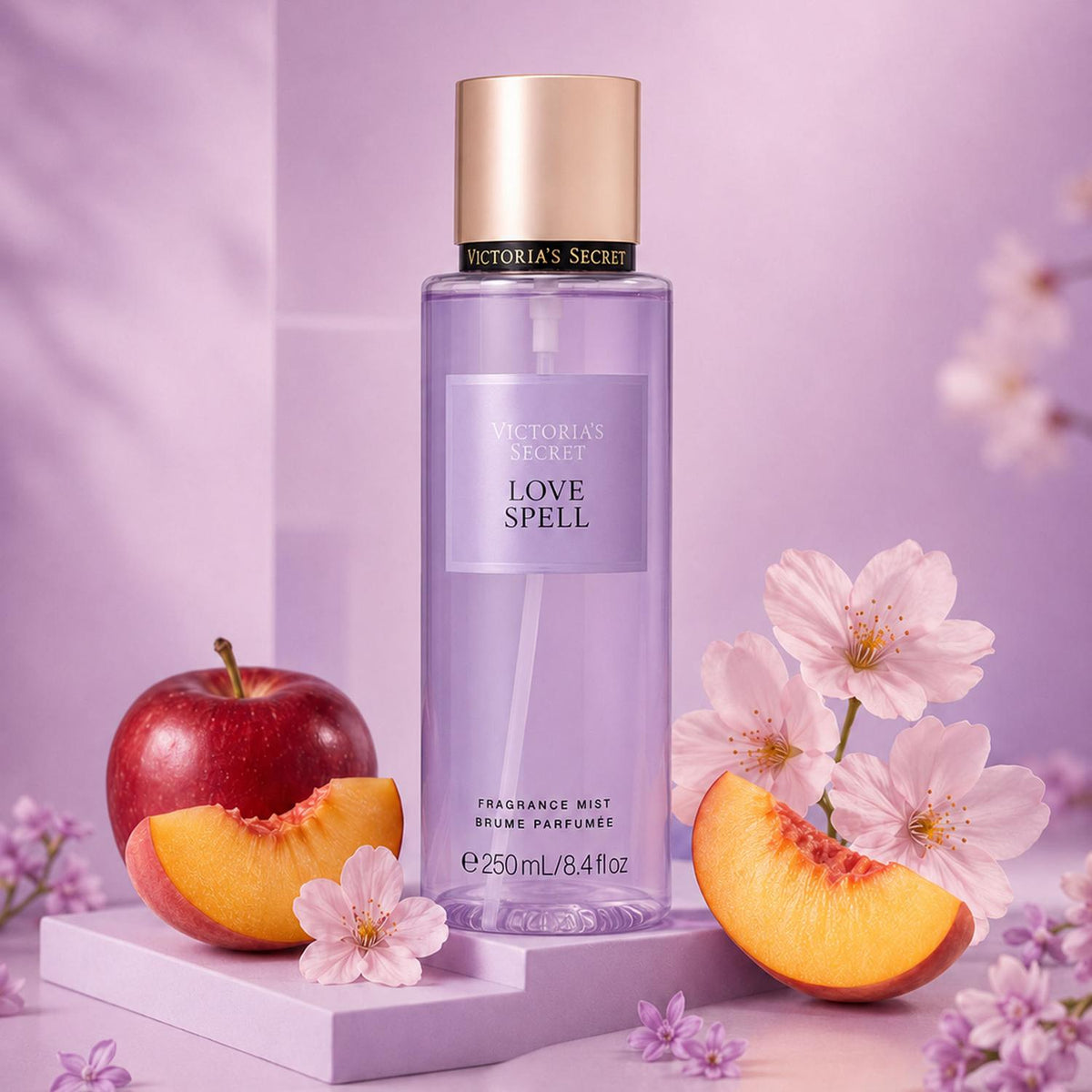 Body Mist Victoria Secret Love Spell Perfume Mujer 250ml, foto 2 de 10