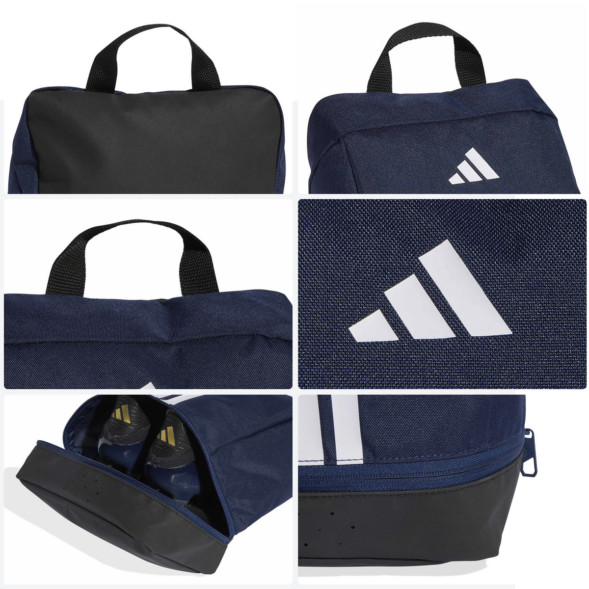 Mochila Adidas Shoes Bag Azul Deportiva Escolar Unisex 10L, foto 8 de 10