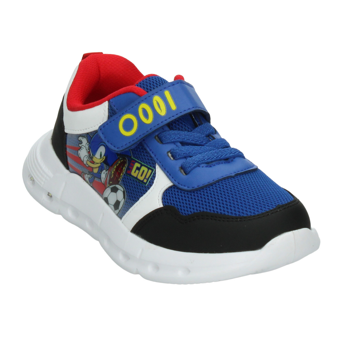 Tenis Sonic Niño Azul Deportivo Led Infantil T18-22, foto 4 de 10