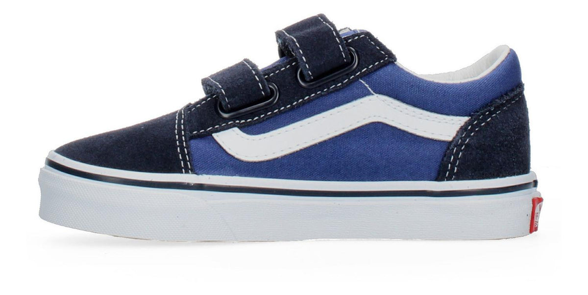 Tenis Vans Old Skool V Azul Para Niño [van1396], foto 4 de 10