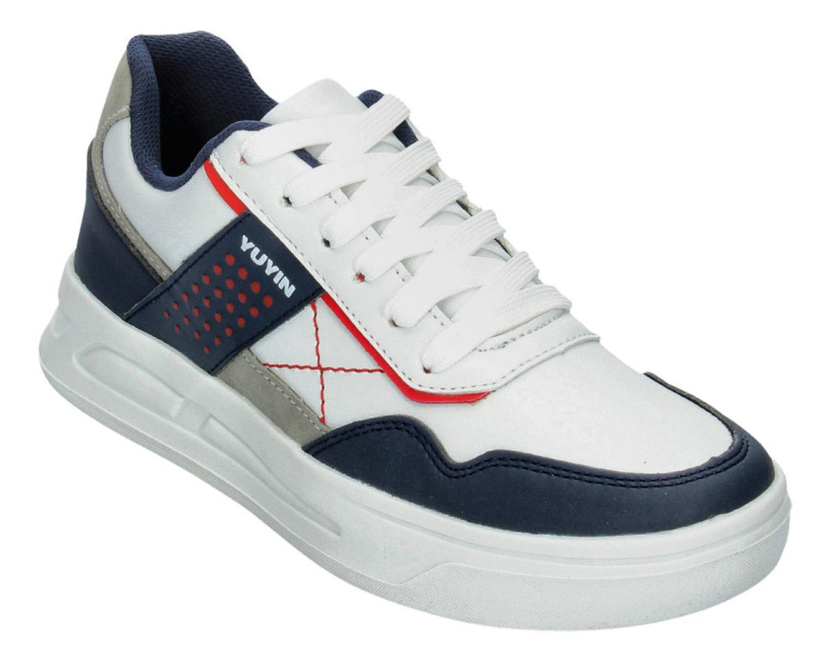 Tenis Yuyin Para Niño 21161 Blanco [yuy391], foto 5 de 10