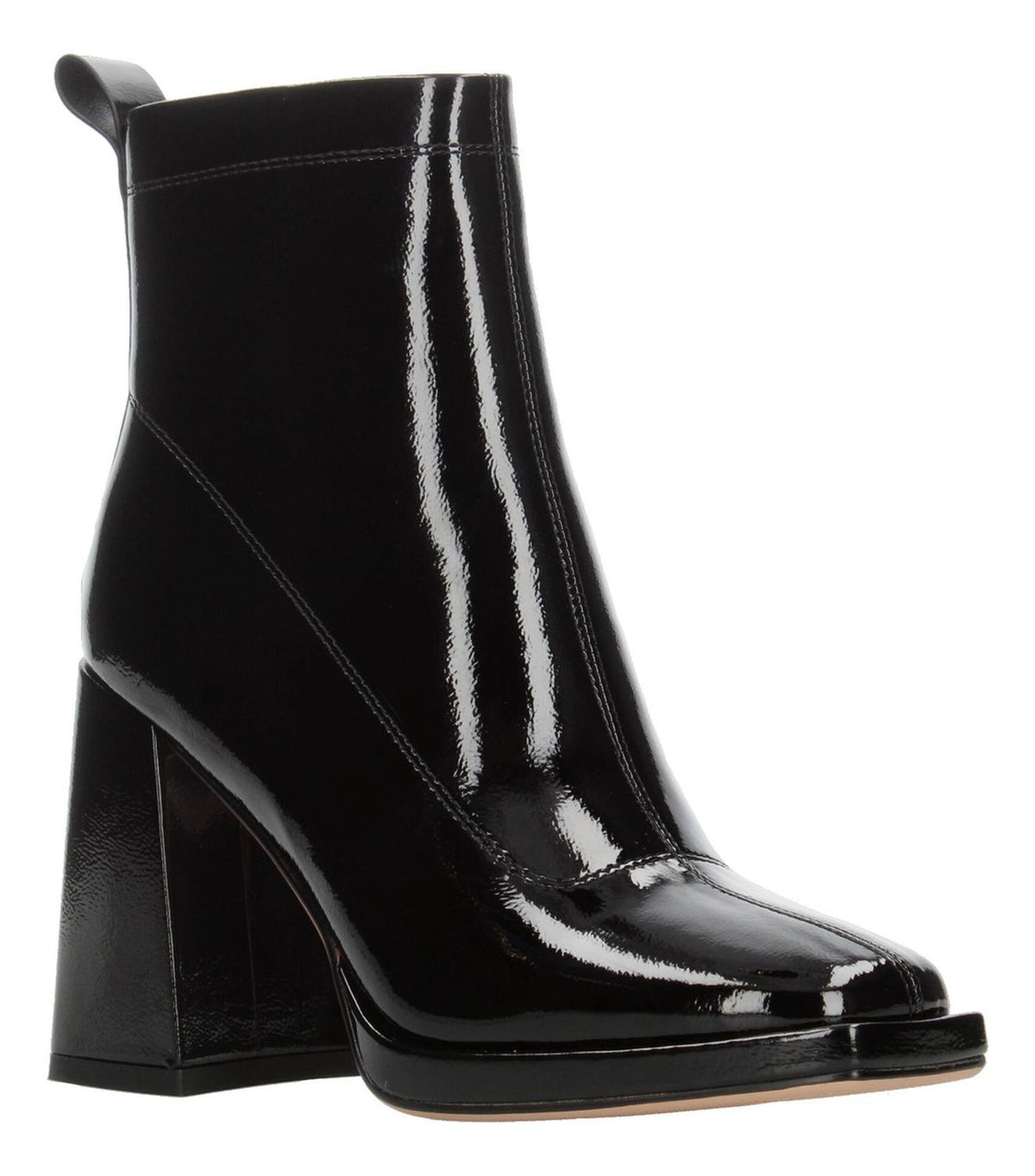 Botín Bota Mujer Efe Negro Tacón 9.5 Cm Cuadrado Casual, foto 2 de 10