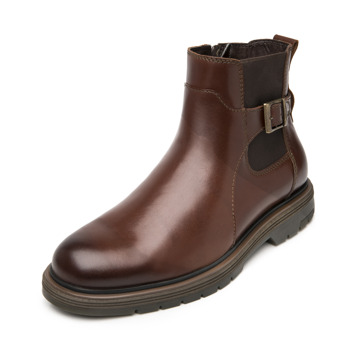 Bota Flexi Hombre Café Piel Casual Para Caballero, foto 3 de 10
