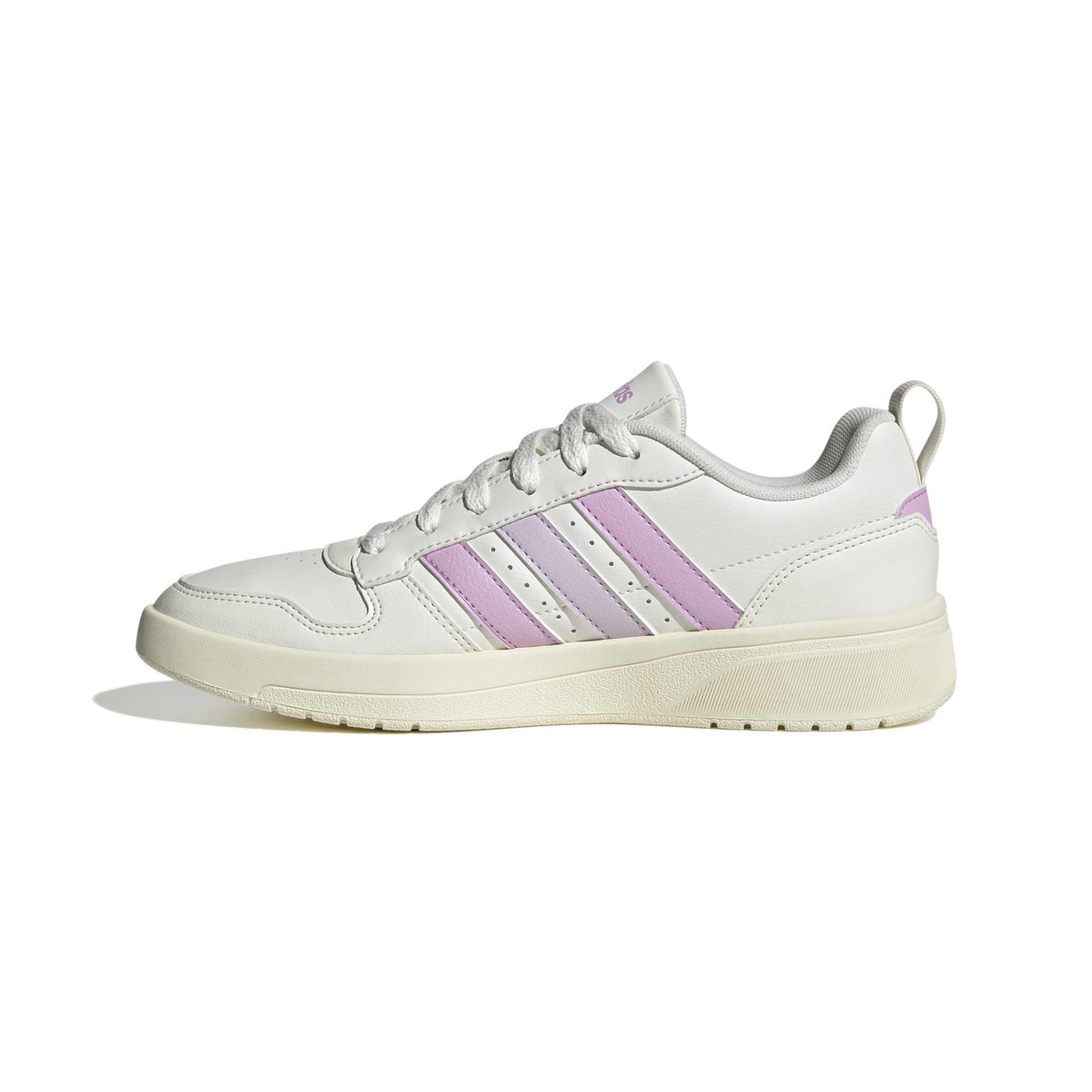Tenis Adidas Courtwave Core Dama Crema Casual Cintas Mujer, foto 4 de 10