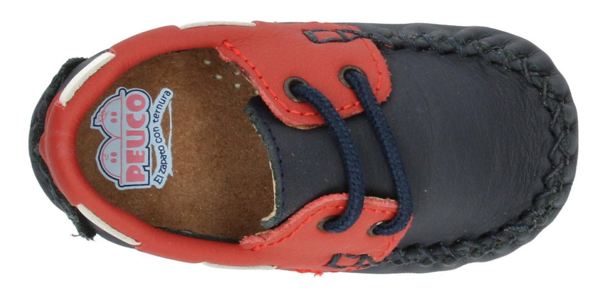 Zapato Casual Peuco Para Niño 1210 Azul Marino [peu3], foto 8 de 10
