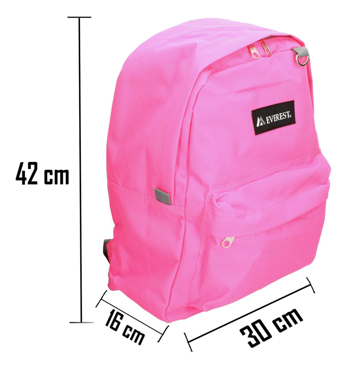 Mochila Everest Rosa Escolar Hombre Mujer 22L, foto 4 de 10