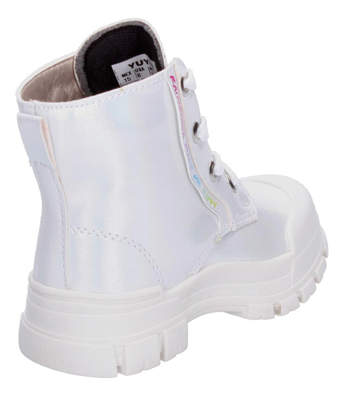 Bota Yuyin Blanco Para Niña [yuy463], foto 5 de 8
