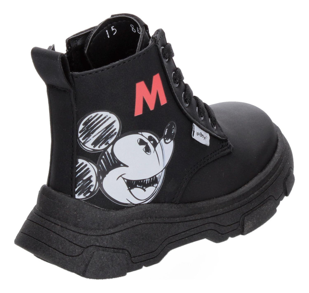 Bota Disney Negro Para Niño [dny109], foto 5 de 8