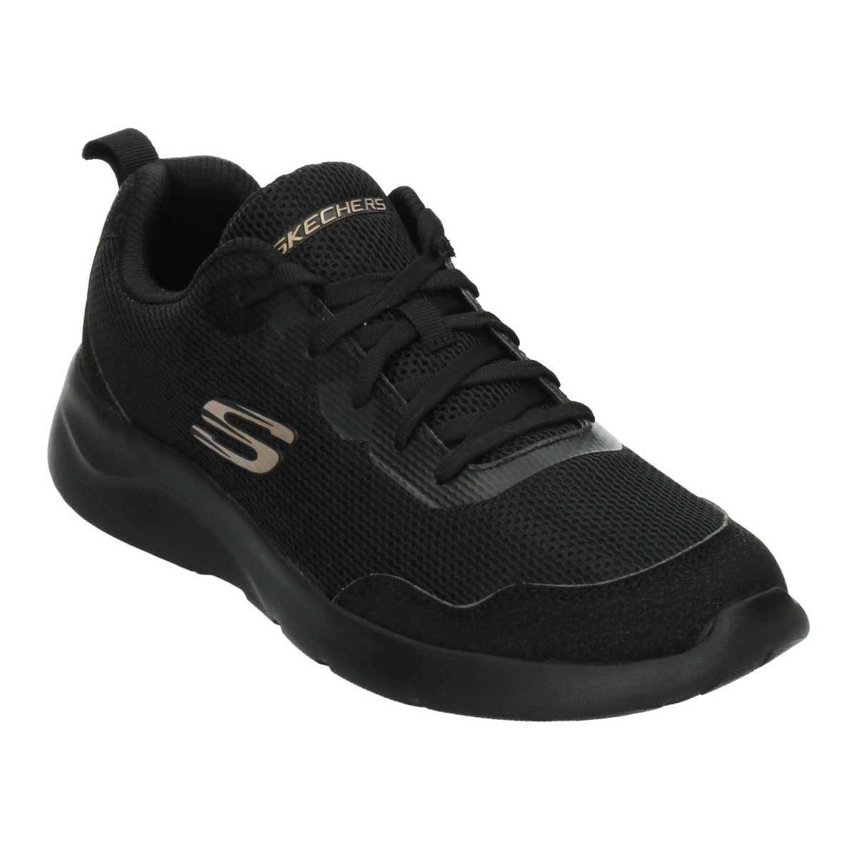 Tenis Skechers Dynamight 2.0 Hombre Negro Deportivo Cómodo Caballero, foto 4 de 10