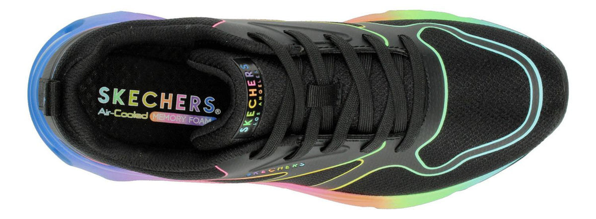 Tenis Skechers Mujer Rainbow Roads Color Negro Para Dama, foto 8 de 10