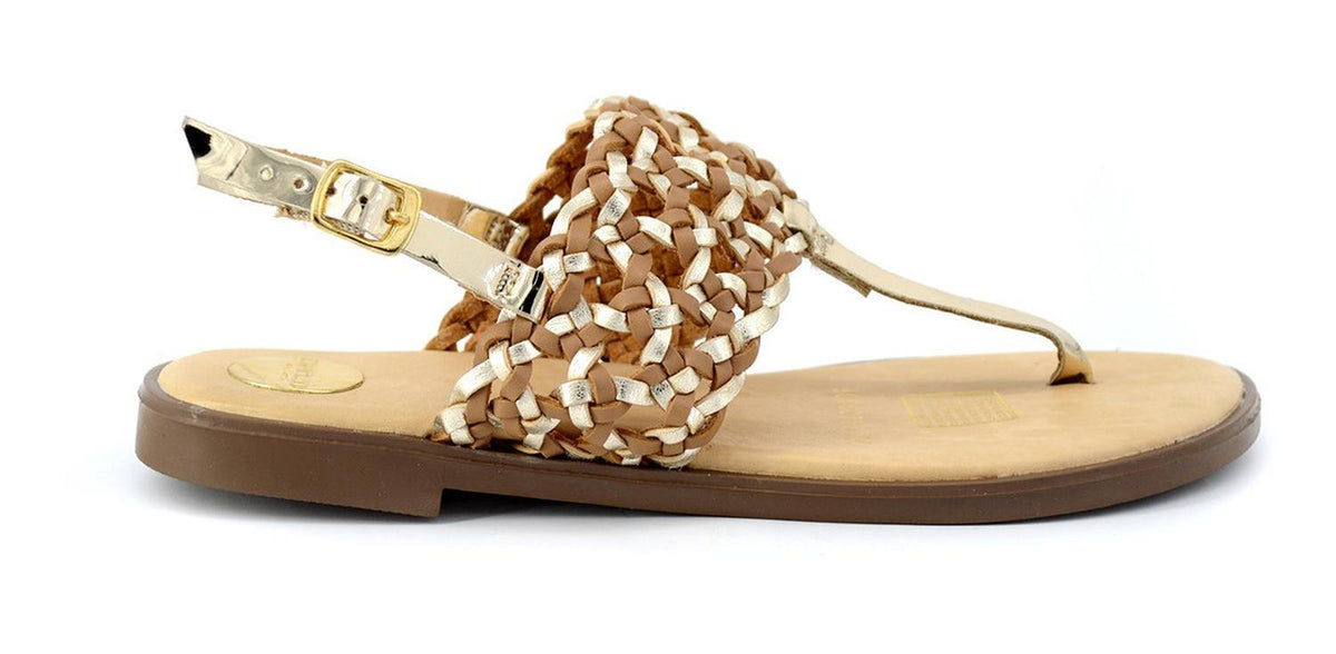 Sandalias Ozono Para Mujer 60000706-3 Dorado [ozo2569], foto 1 de 6