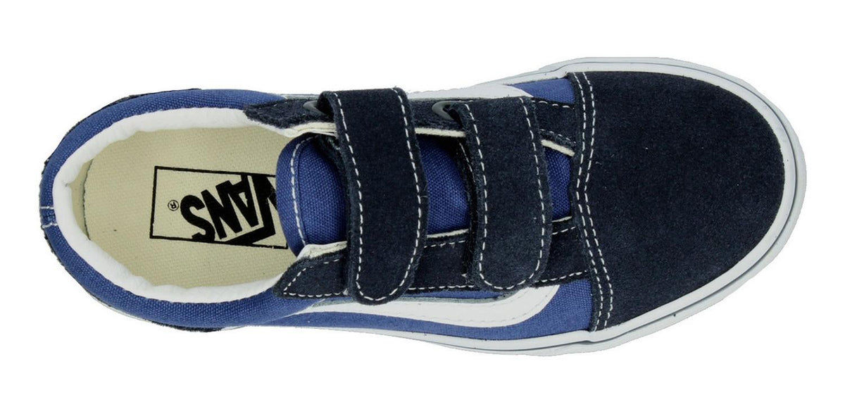 Tenis Vans Old Skool V Azul Para Niño [van1396], foto 9 de 10