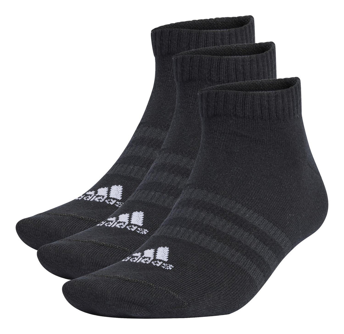 Calcetínes adidas Al Tobillo Hombre Negro 3 Pares Caballero, foto 1 de 3