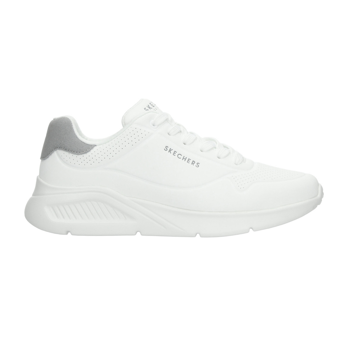 Tenis Skechers Uno Lite Hombre Blanco Casual Caballero, foto 10 de 10
